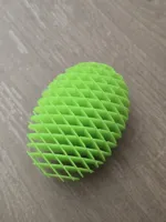 Cleaner bottom, different supports (grid). Better end result