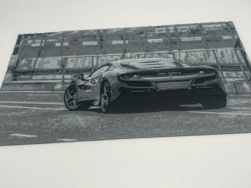 Ferrari F8 Tributo - Hue Forge model