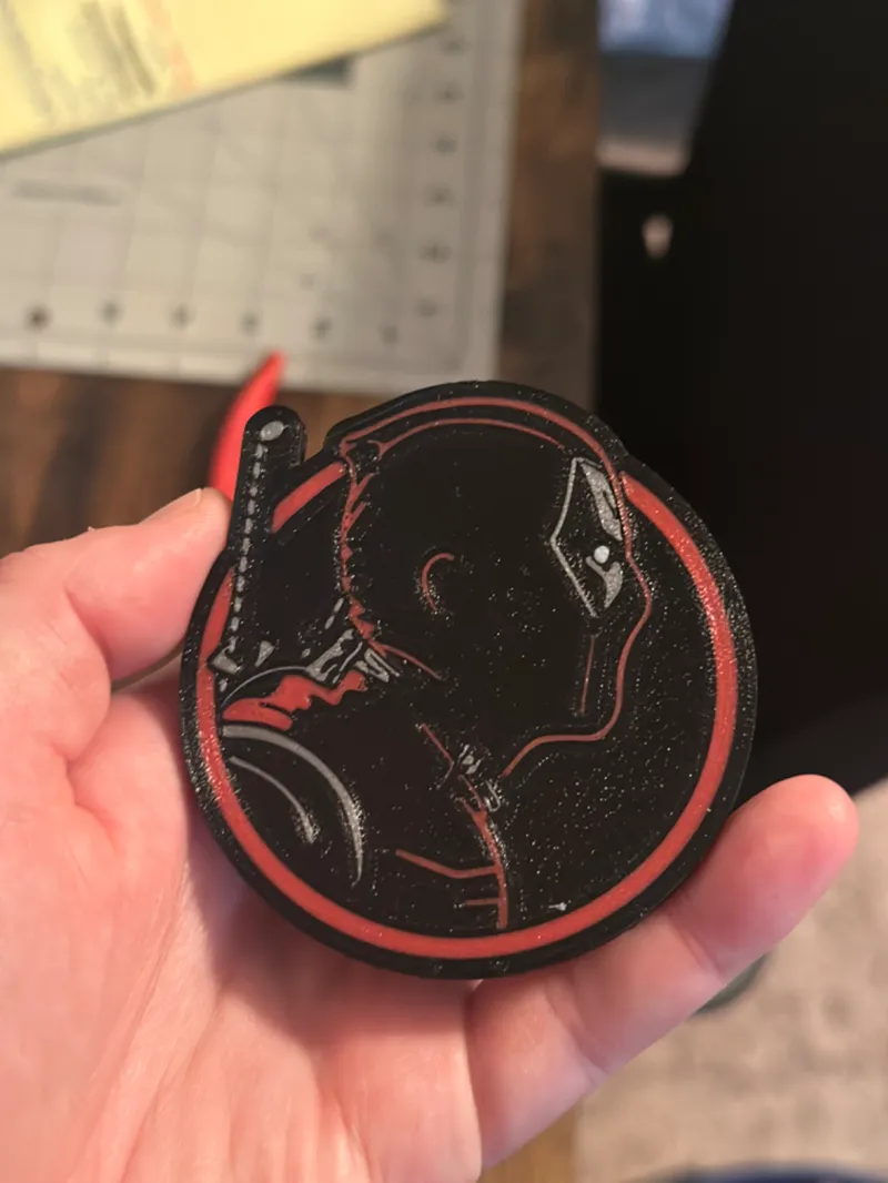 Deadpool Circle Magnet