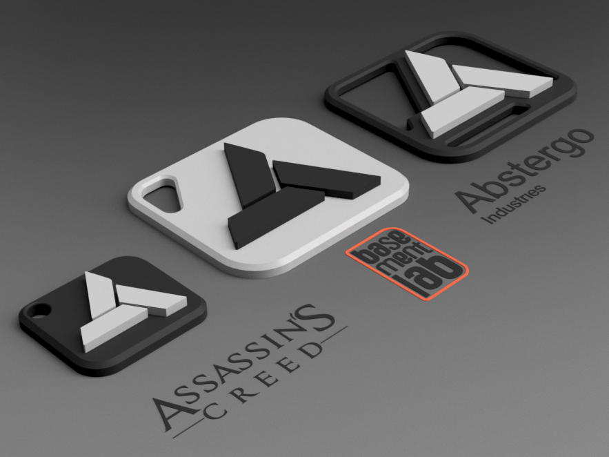 Abstergo Industries - Assassins Creed - Key Chains