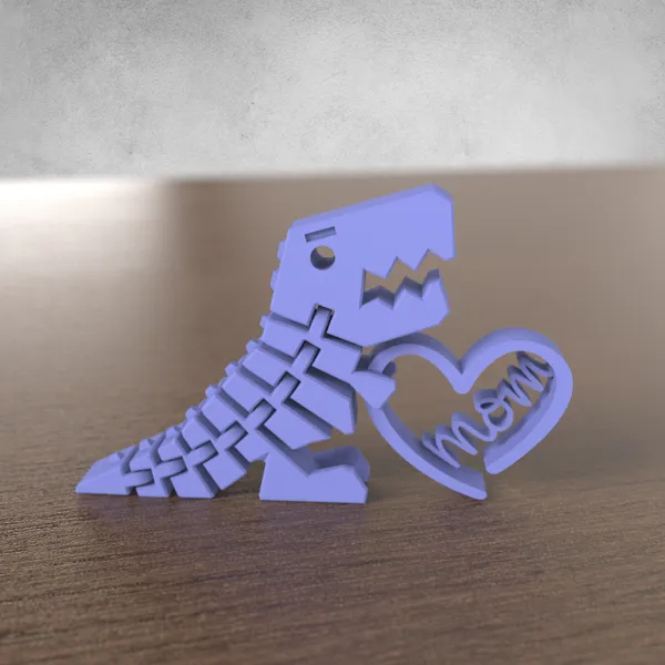 Dinosaure articulé fête des Mères