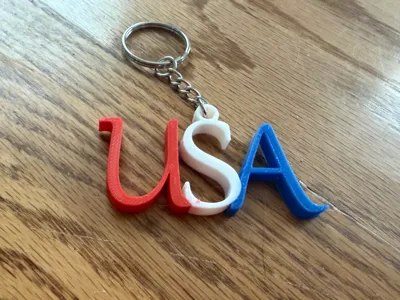 USA Keychains