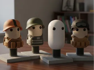 《逃离鸭科夫》靶场假人手办｜3D 可打印模型