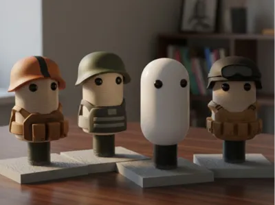 "Escape from Duckov" Target Dummy Figurine | 3D Printed Model