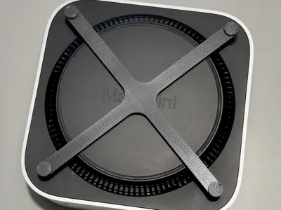 Mac mini M4 power button base