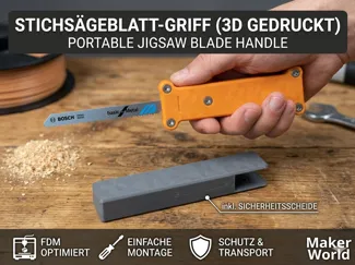 Stichsägeblattgriff / Jigsaw Blade Handle