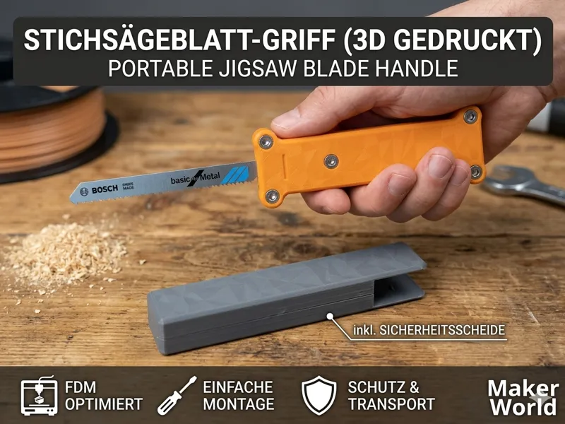Stichsägeblattgriff / Jigsaw Blade Handle