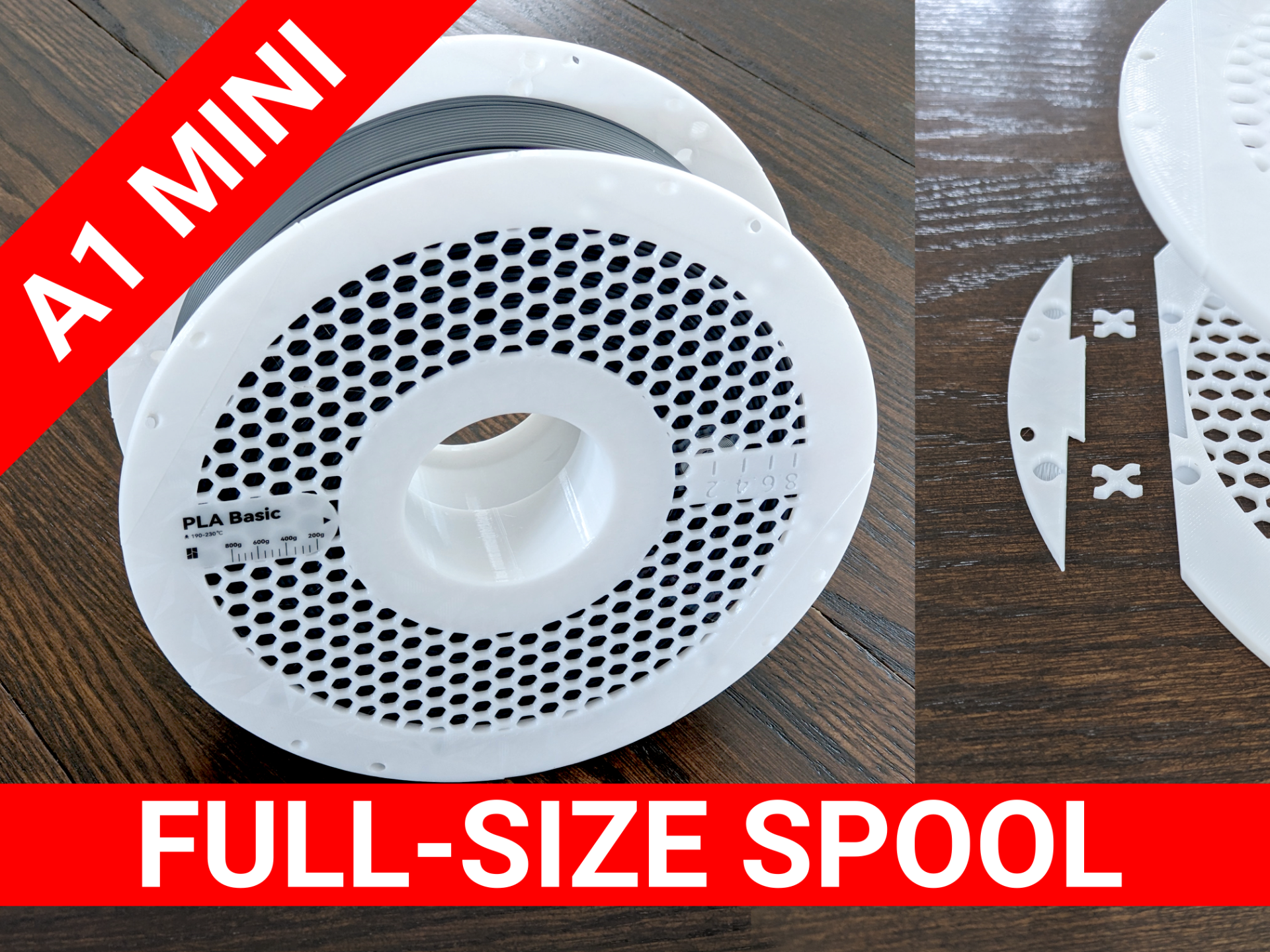 A1 Mini Bambu Reusable Spool Full-Size