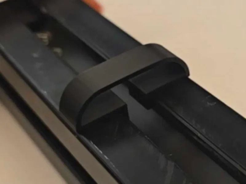 4080 AME Aluminium Profile Cable Clip - Snap Fit