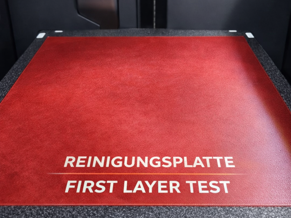 0.2mm First Layer Test & Bed Cleaning Plate