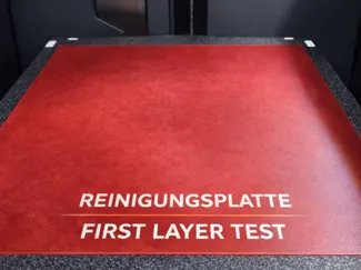 0.2mm First Layer Test & Bed Cleaning Plate