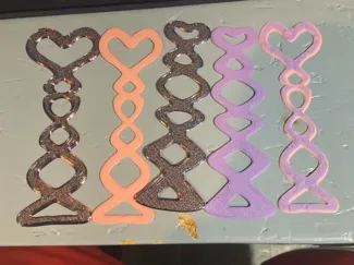 heart bookmark