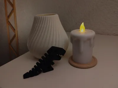 Modern Spiral Vase