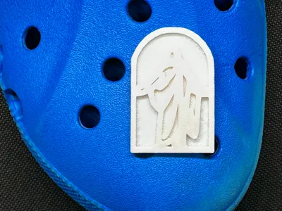 Resurrected Christ Removable Croc Jibbit
