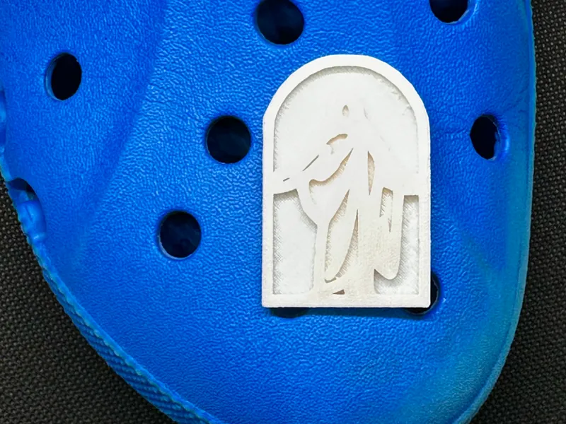 Resurrected Christ Removable Croc Jibbit
