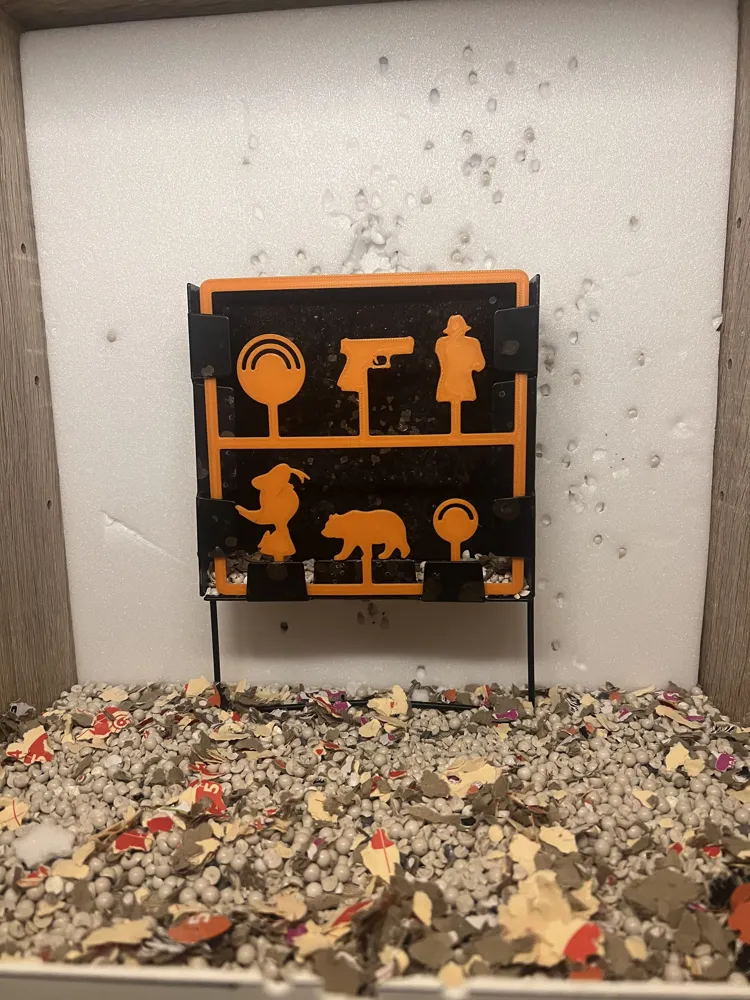 Breakable targets with target boxes (140 x 140). - Free 3D Print Model ...