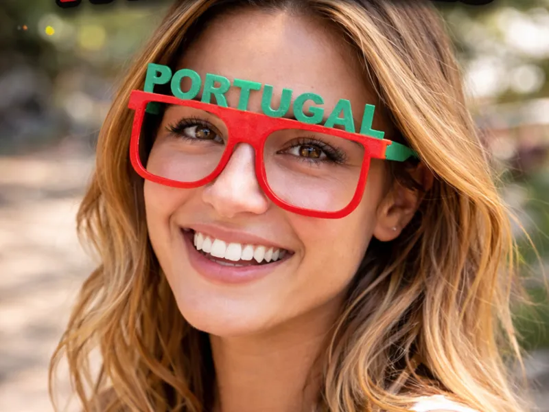 Portugal World Cup 2026 Glasses custom & foldable