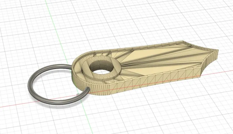 Ancient Coin Keychain