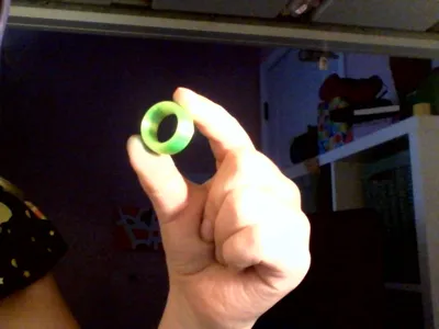 Customizable rings (photos are rings without text)