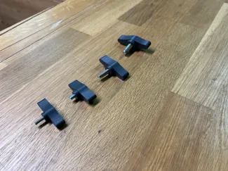 Flügelmutter Griff für Schrauben