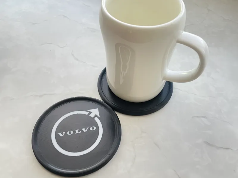 Coasters car logos