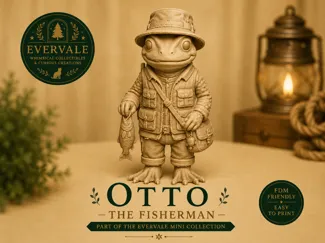 Otto the Fisherman | Evervale Mini Collection