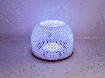 Simple & Modern Mesh RGB Lamp and Night Light