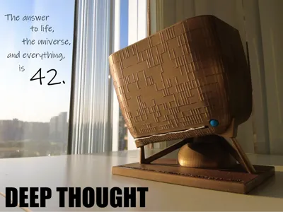 厕所深思（Deep Thought）—Toilet paper holder