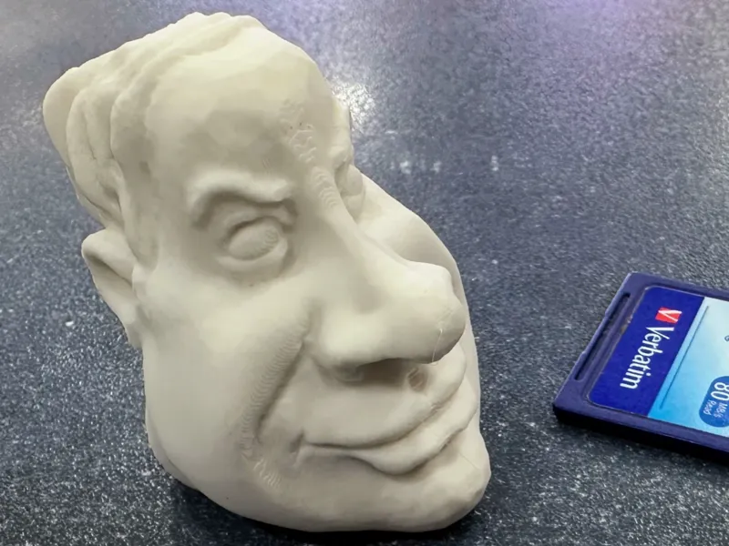 Binyamin Netanyahu (Bibi) head miniature