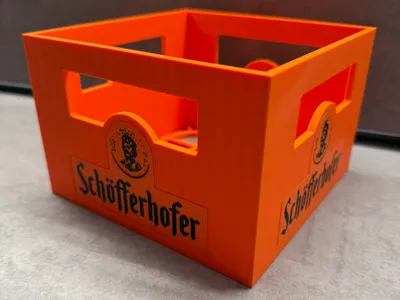 Beer Crate for 4 Schöfferhofer Wheat Beers