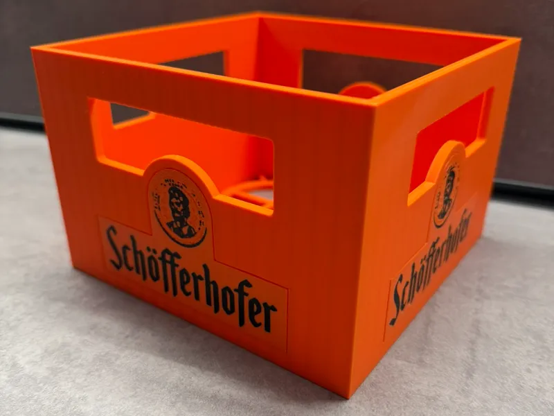 Bierkasten für 4 Weizen Schöfferhofer Kiste Kasten