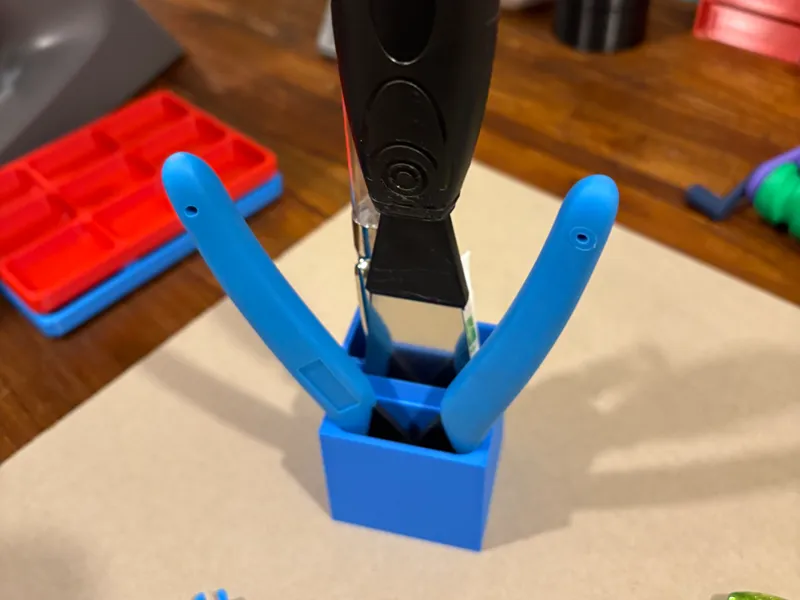 Tool Holder for Flat Cutter & Scraper - Ender 3 V2