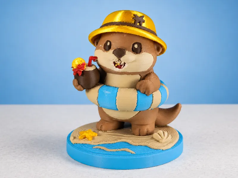 Cute Summer Otter