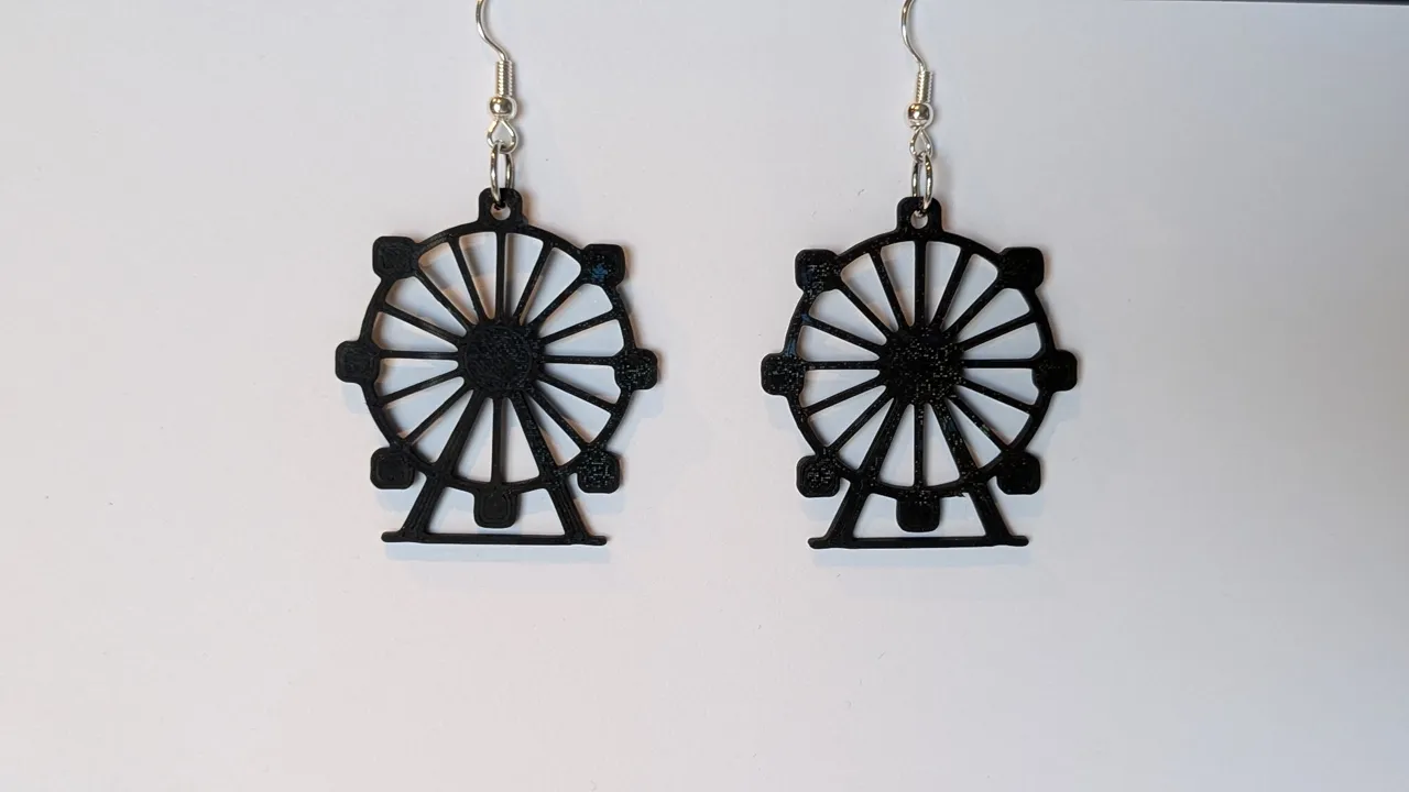 Ferris Wheel Earrings view 4