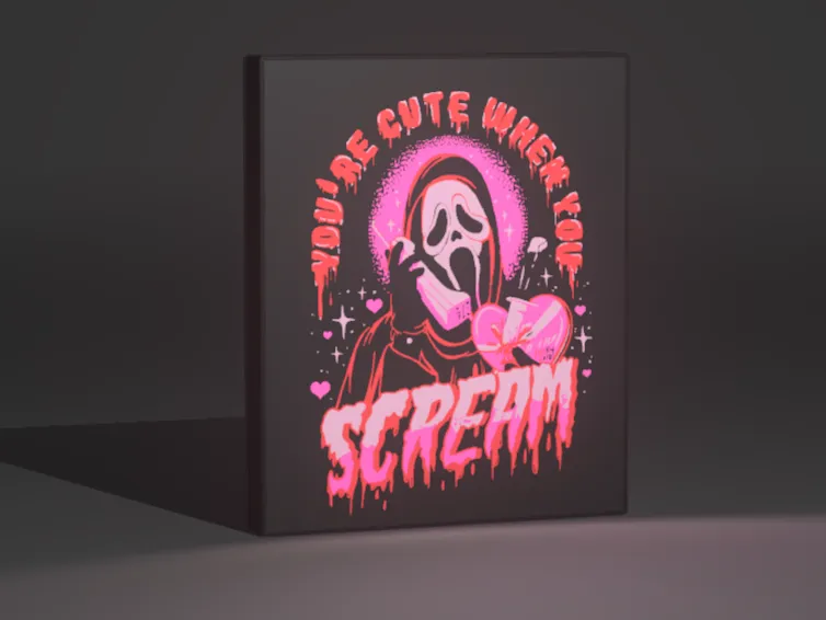 Scream Light Box