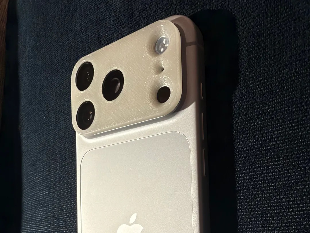 iPhone 18 Pro & Pro Max Camera Cover - Free 3D Print Model - MakerWorld