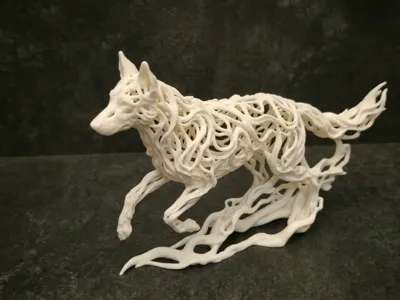 statue dog