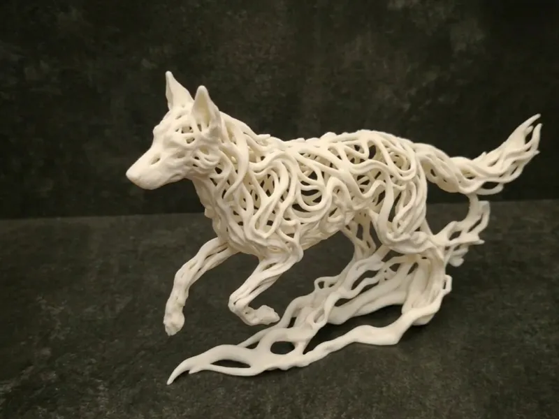 statue dog