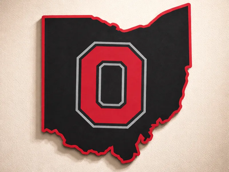 Ohio State Wall Hanger