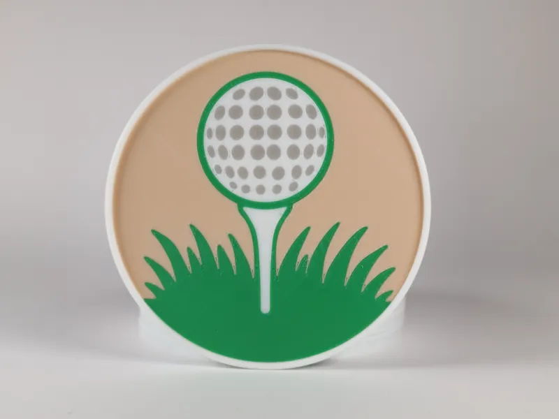 Golf Tee Coaster