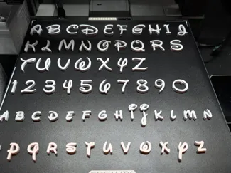 Disney-Style Magic Waltograph Alphabet & Numbers
