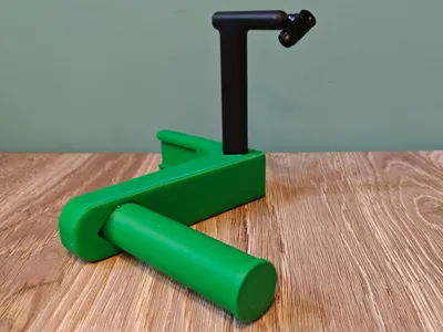 Offset spool holder for P2S