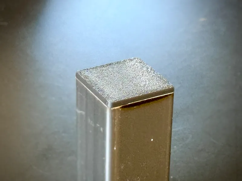 30x30mm Square Tube End Cap – Flush Fit Plug