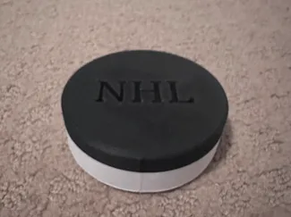 NHL Hockey Puck (Not Scaled)