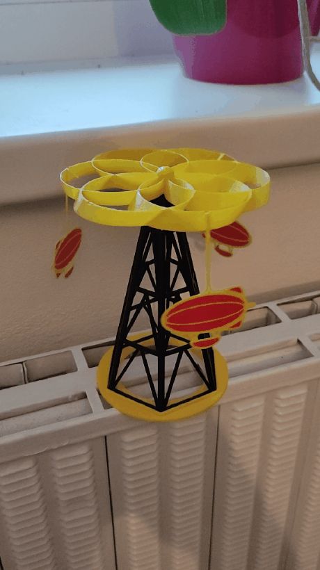Hot air carousel (not candy carousel) 