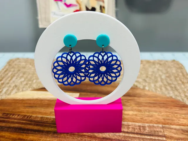 Mandala earrings