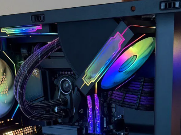 NZXT H7 Fan mount