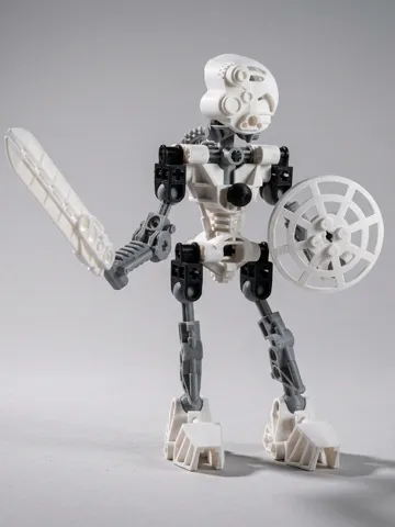 Accesorio para filamento: Bionicle Toa Kopaka - Kit d'Assemblaggio Completo — vista de referencia 2