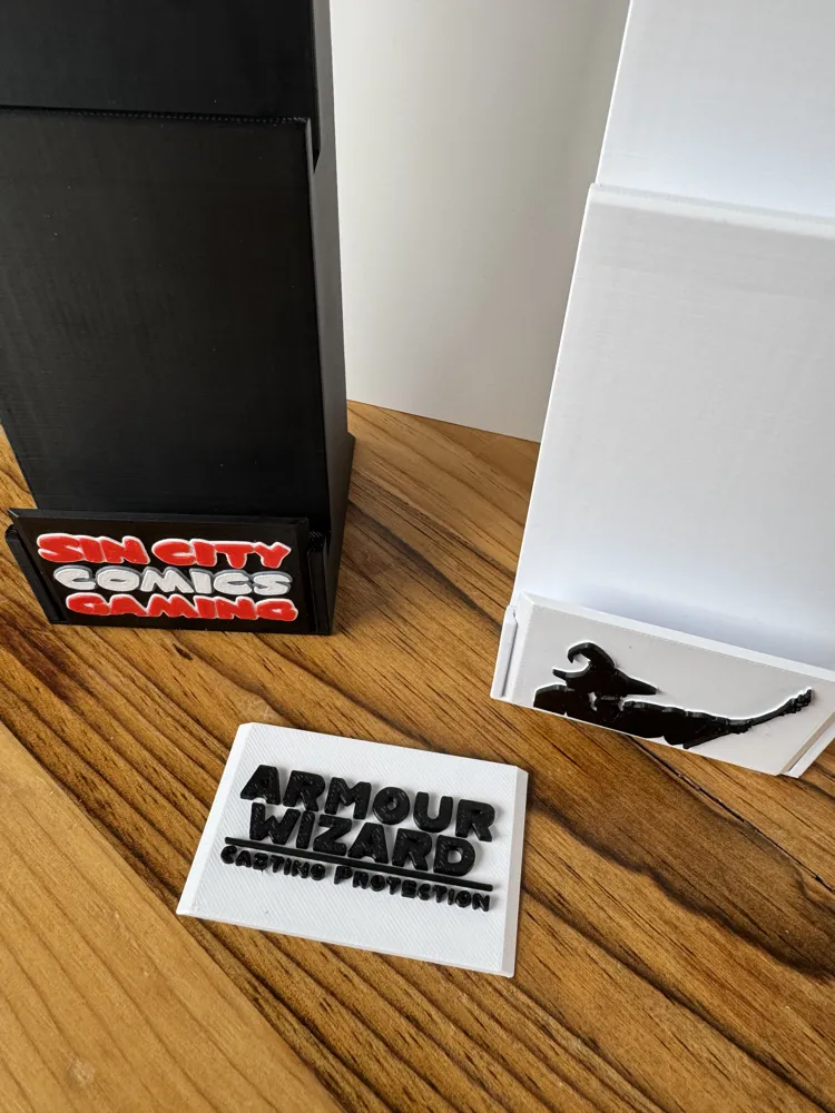 Showcase 3-Tier Card Stand Grade Trading Card TCG - Free 3D Print Model ...