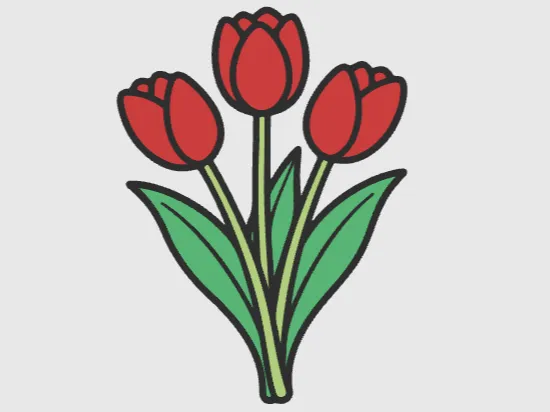 Tulpen mit AMS